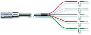 VP cable to ferrule