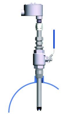 SA877 Retractable DynaProbe pH Sensor Housing